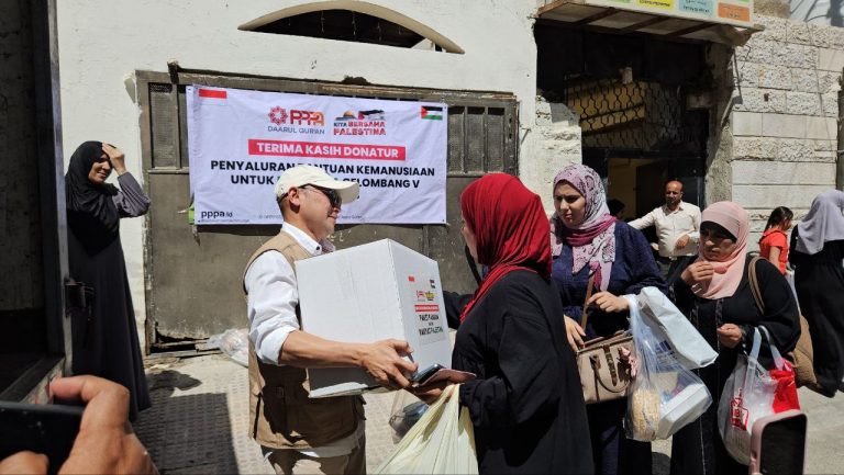 Dari Amman untuk Palestina: Rektor Institut Daarul Qur’an Kawal Misi Kemanusiaan via Yordania