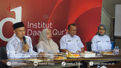 Rektor IDAQU Jakarta Ikut Berperan Membuka Kegiatan
