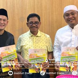 Audiensi DMI Kota Tangerang dan IDAQU Jakarta bersama Wali Kota Tangerang membahas perkuat pendidikan umat dan program 800 Masjid Cetak 800 Sarjana.