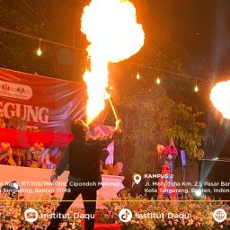 Mahasiswa IDAQU Jakarta menampilkan kreativitas dalam Panggung Dahsyat Mahasiswa (PANDAWA) 2026 sebagai wujud dukungan kampus terhadap prestasi akademik dan nonakademik.