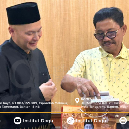IDAQU Jakarta mendukung Program Gampang Sekolah dan Gampang Kuliah Kota Tangerang melalui kolaborasi bersama DMI Kota Tangerang.