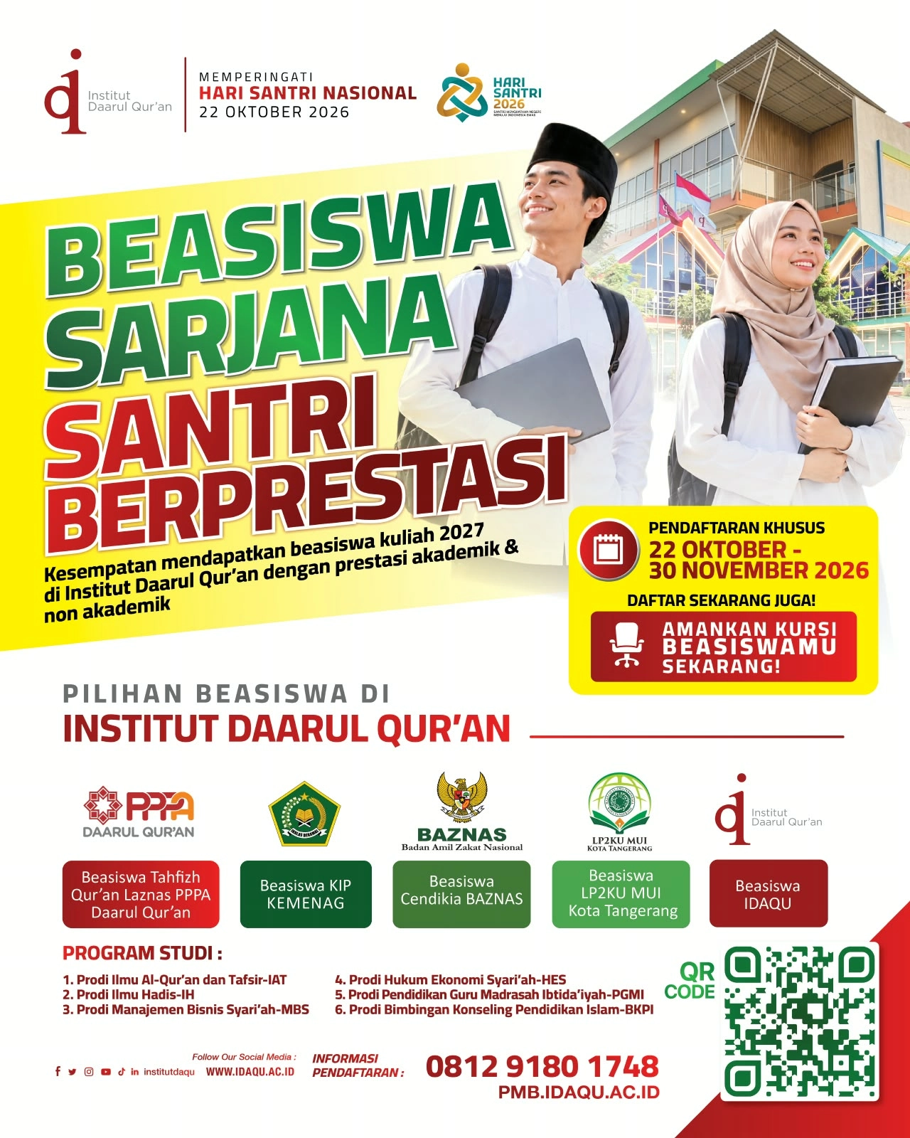 Hari Santri 2026 Institut Daarul Qur'an
